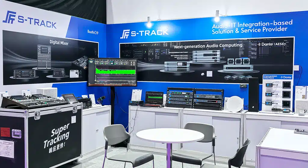 all product of s track is in infocomm asia 2025 S-TRACK