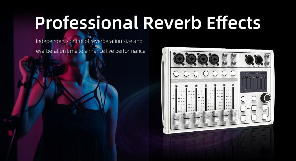 Professional reverb effects S-TRACK