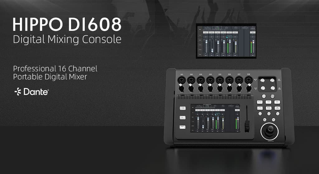 Digital Mixing Console S Track Hippo D1608 S-TRACK
