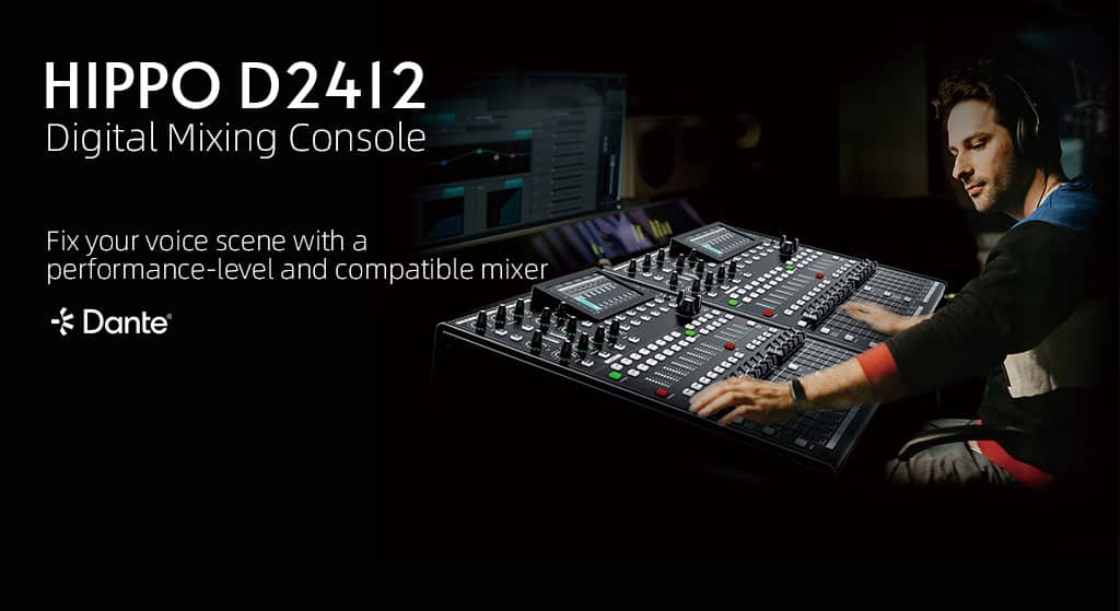 Digital Mixing Console S Track Hippo D2412 S-TRACK