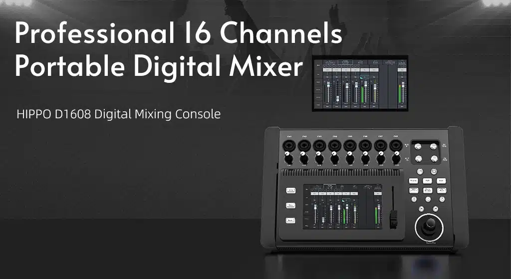 HIPPO D1608 Digital Mixing Console S-TRACK