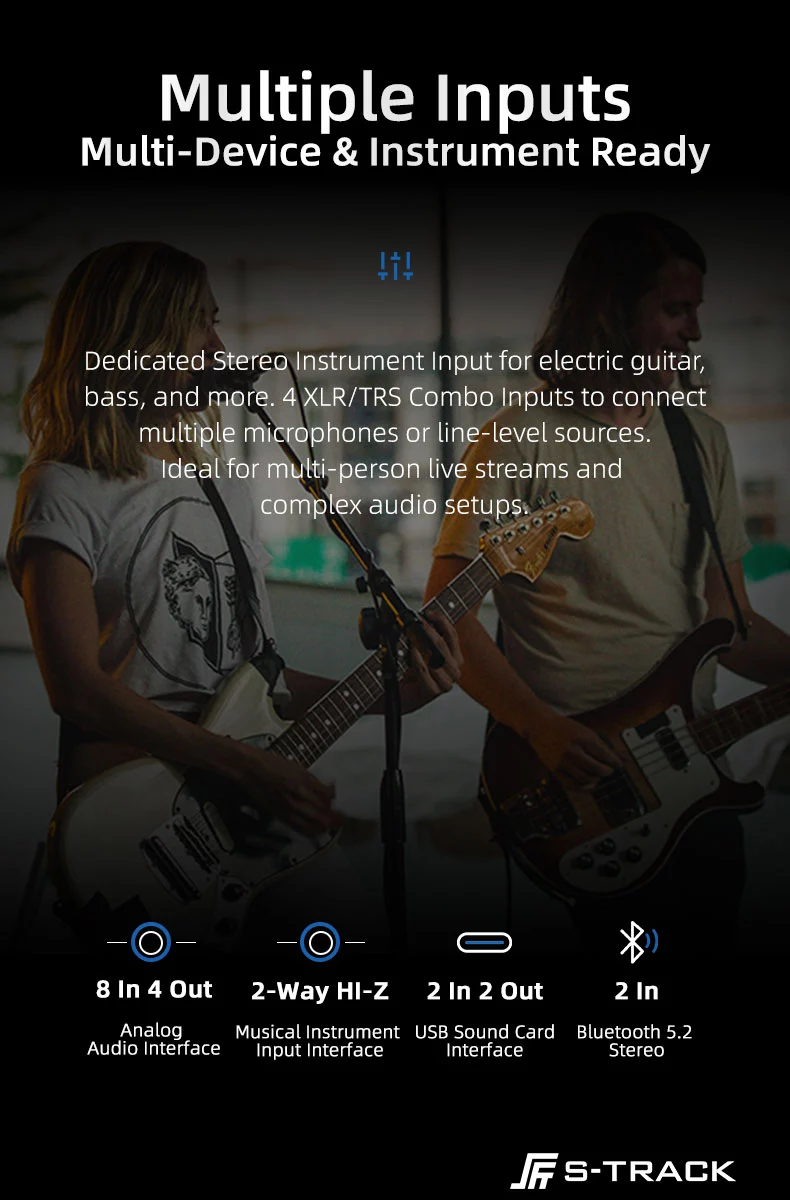 Multiple Input S-TRACK