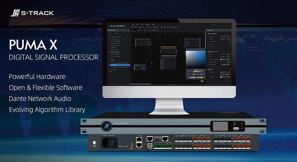 PUMA X SERIES Digital Signal Processor S-TRACK