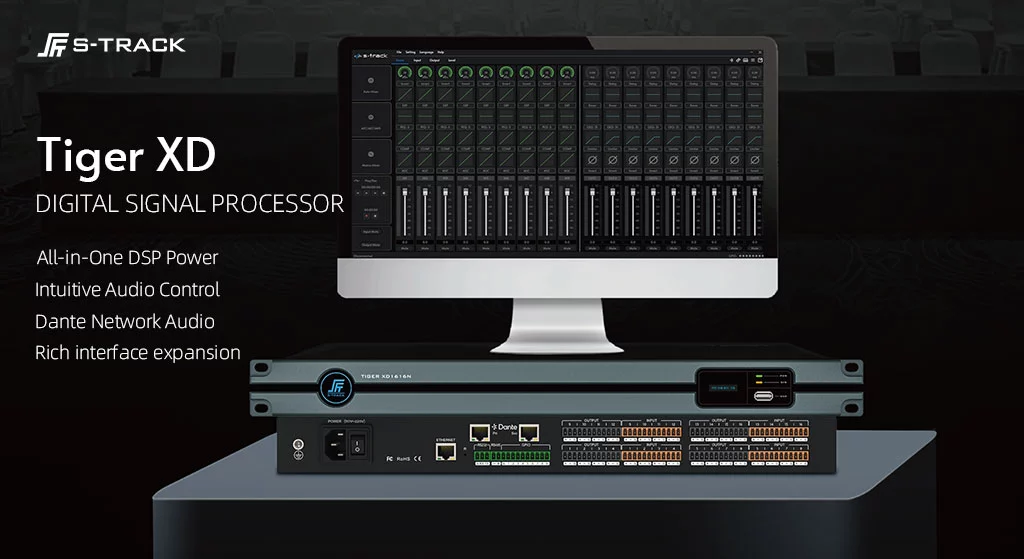 TIGER XD Series Digital Audio Processors | Born for Complex Sound Fields, Professional Audio Solutions for All Scenarios 1 Tiger XD S-TRACK